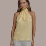 Women;s Tie neck Halter